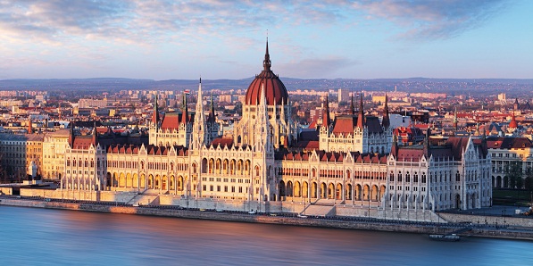 Budapešť parlament